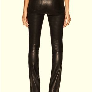 Brand new boot cut Leather pants